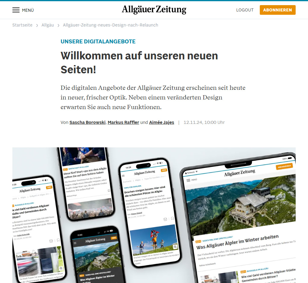 Allgäuer Zeitung Allgäuer Zeitung