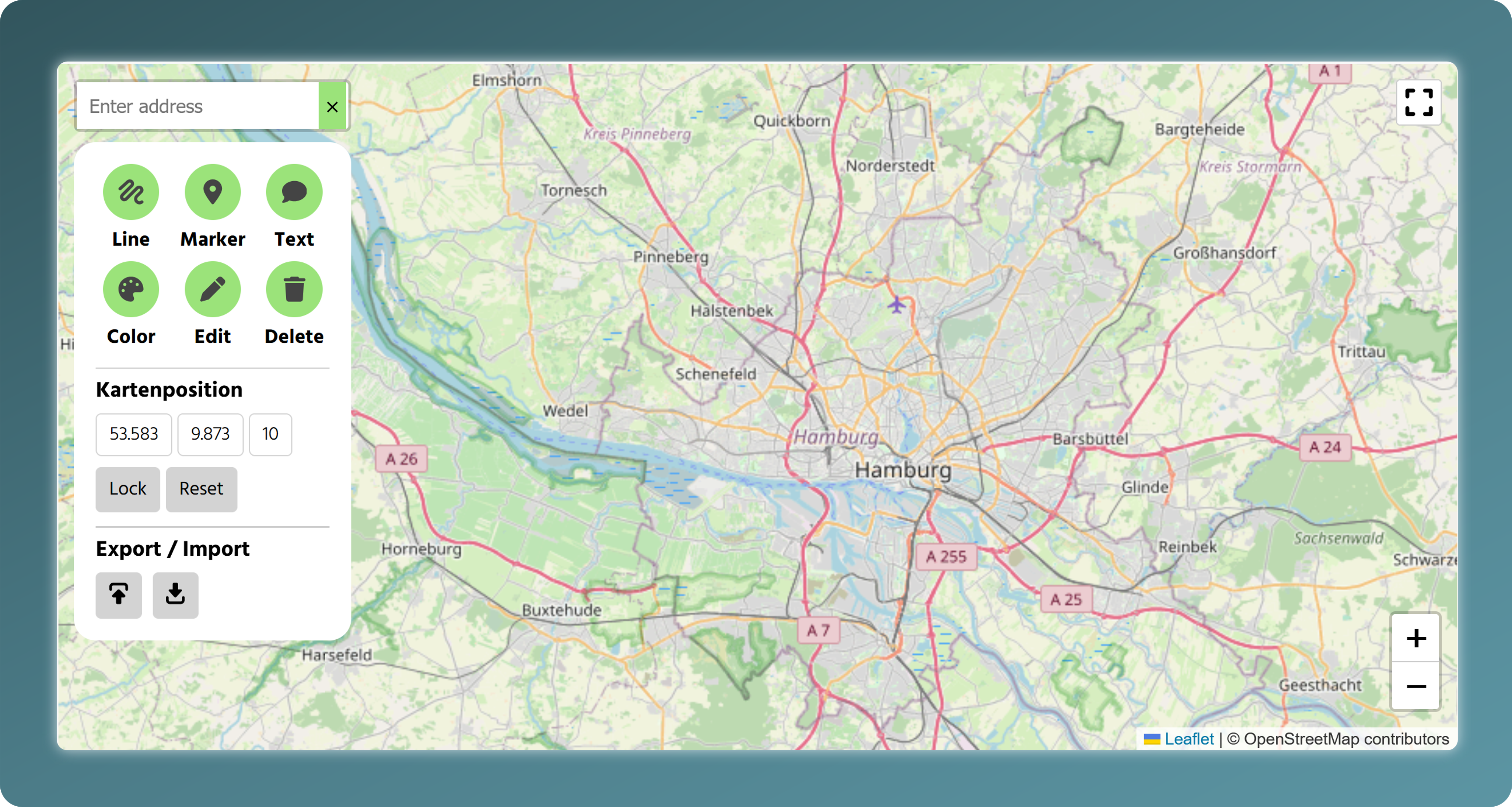 Interactive Maps Maps Plugin Blue Background